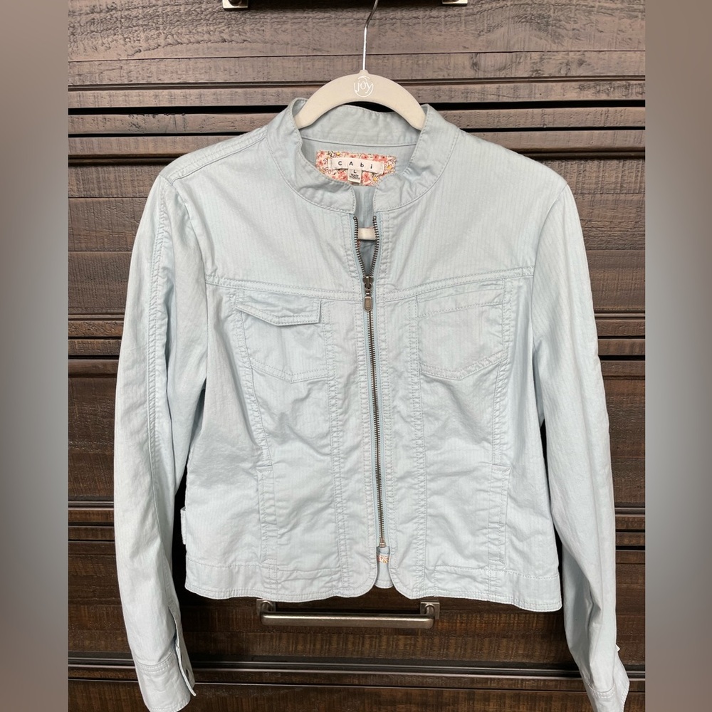 Cabi baby blue jacket